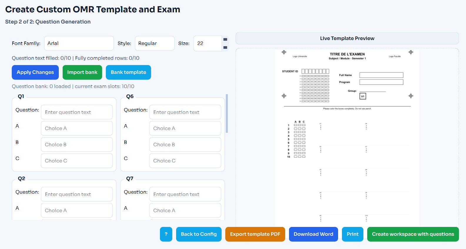 EduXam Scan app preview